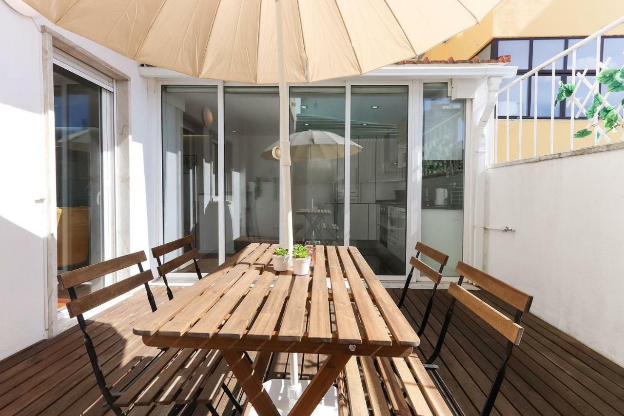 Entrecampos Terrace By Homing Apartman Lisboa Kültér fotó