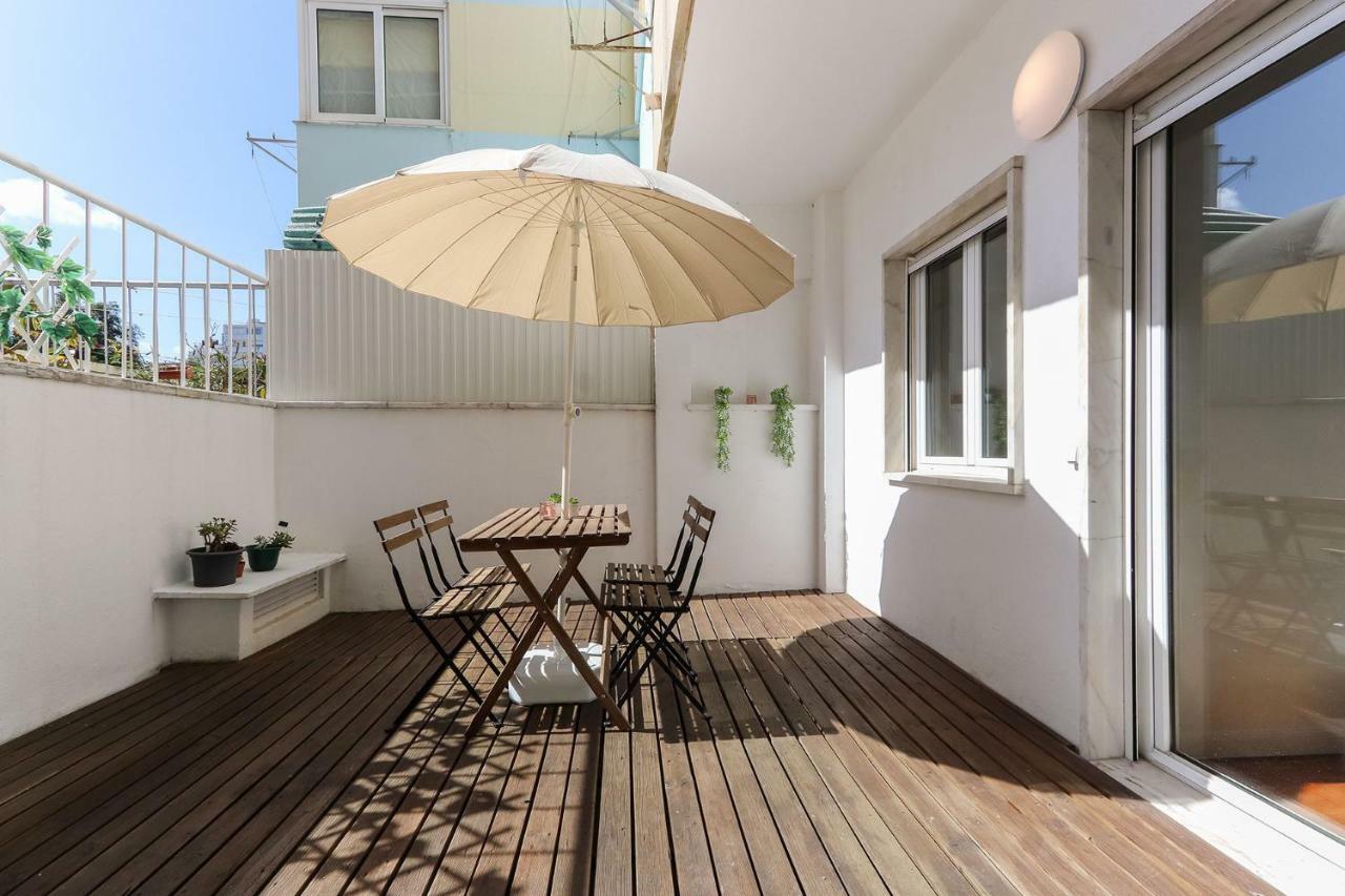 Entrecampos Terrace By Homing Apartman Lisboa Kültér fotó