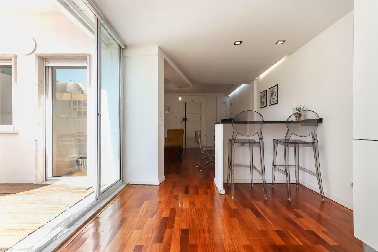 Entrecampos Terrace By Homing Apartman Lisboa Kültér fotó