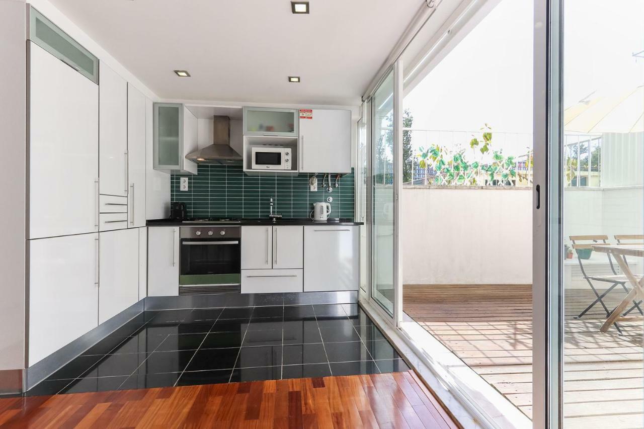 Entrecampos Terrace By Homing Apartman Lisboa Kültér fotó